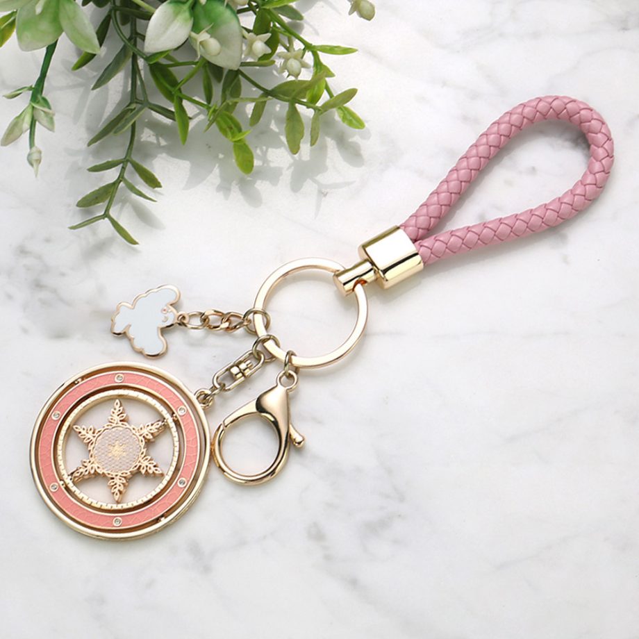 Snowflake keychain