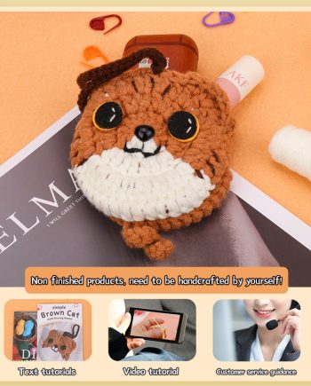 Cute Cat Bag Handmade DIY Material Package