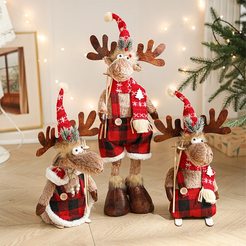 Cartoon Reindeer Christmas Ornament - Image 2