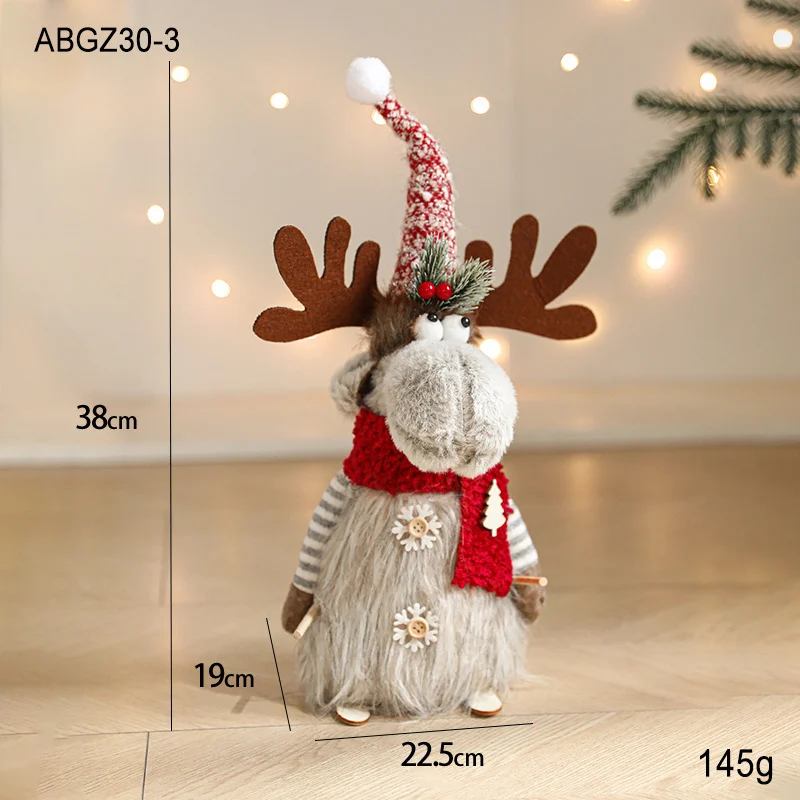 Cartoon Reindeer Christmas Ornament - Image 3