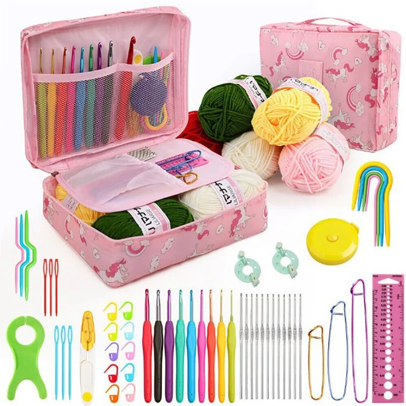 58-Piece Crochet Set for DIY Beginners - Image 6