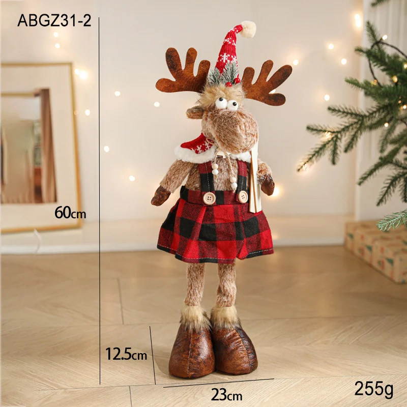 Cartoon Reindeer Christmas Ornament - Image 7