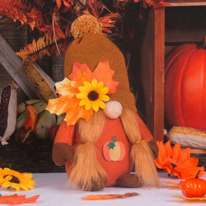 Halloween Pumpkin Figurine Ornament - Image 3