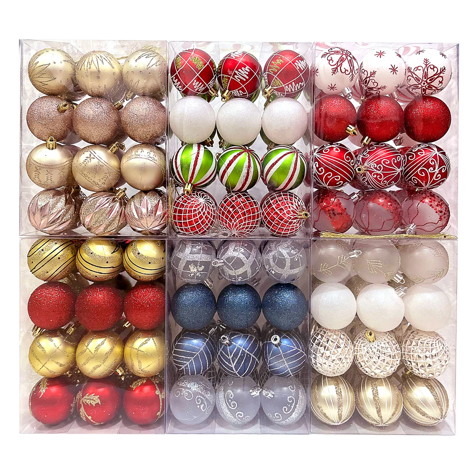 Christmas Painted Ornament Set - Image 4