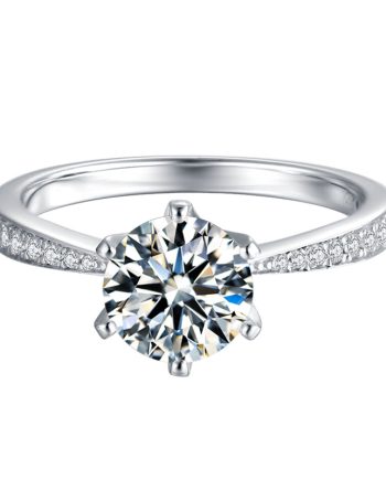High-end pure silver ring