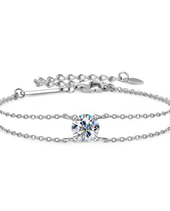Moissanite bracelet